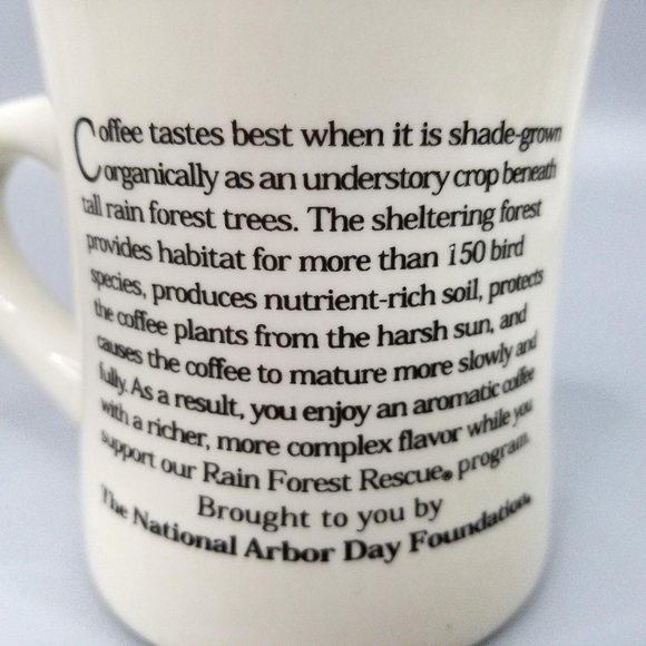 Rain Forest Rescue Ceramic Advertising Coffee Mug - Picture 3 of 9